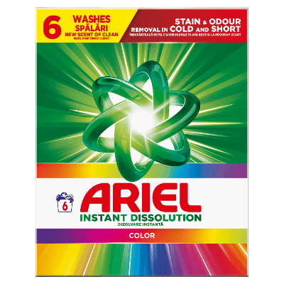 Прах Ariel Колор 390гр/6пр