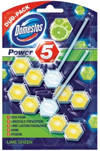 Тоалетно блокче Domestos WC Power 5 Lime