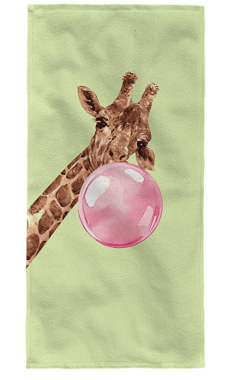 Кърпа плажна детска giraffe 70/140