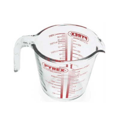 Pyrex мерителна кана 12см 0.5л бор.стъкло