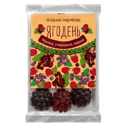 Желирани бонбони Yagoden 165гр