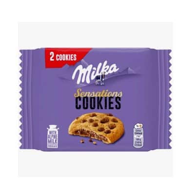 Б-ти милка кукис шоколад 52гр