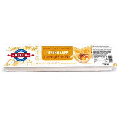 Кори за баница Bella пълнозърнести 400гр