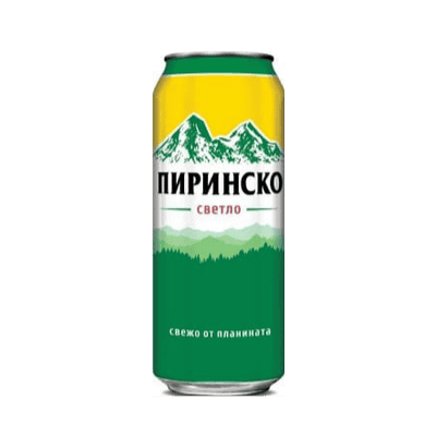 Бира Пиринско кен 0.5л
