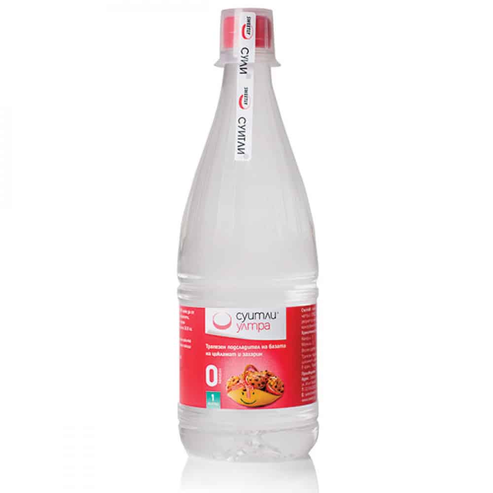 Подсладител Sweetly, течен 1 л.