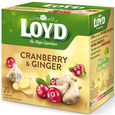 Чай Loyd Боровинка/Джинджифил 40гр