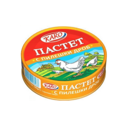 Пастет апетит пилешки Каро 180гр