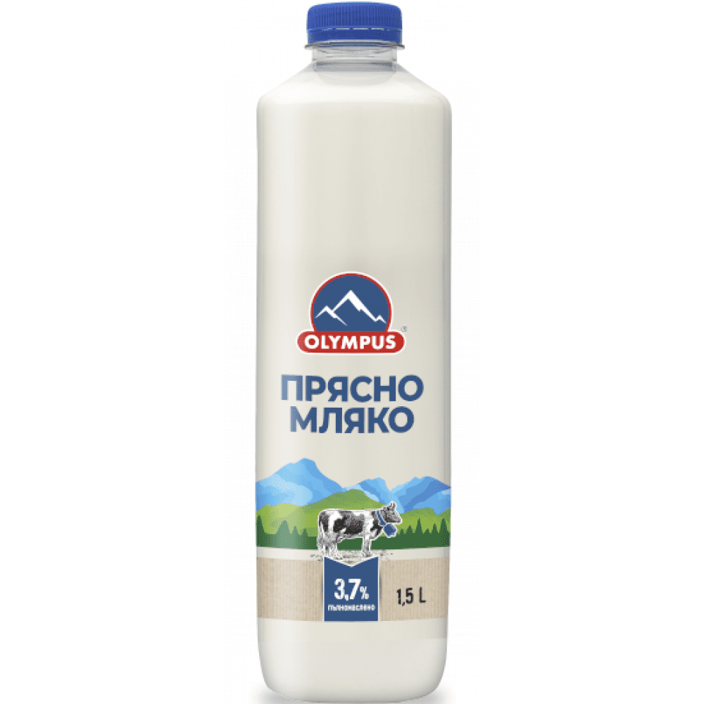 Прясно мляко Olympus  3,7% 1л