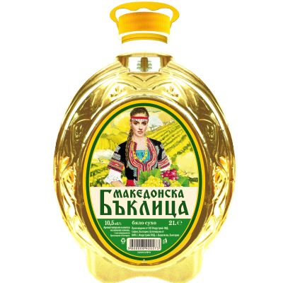 Бяло вино Македонска бъклица  2л