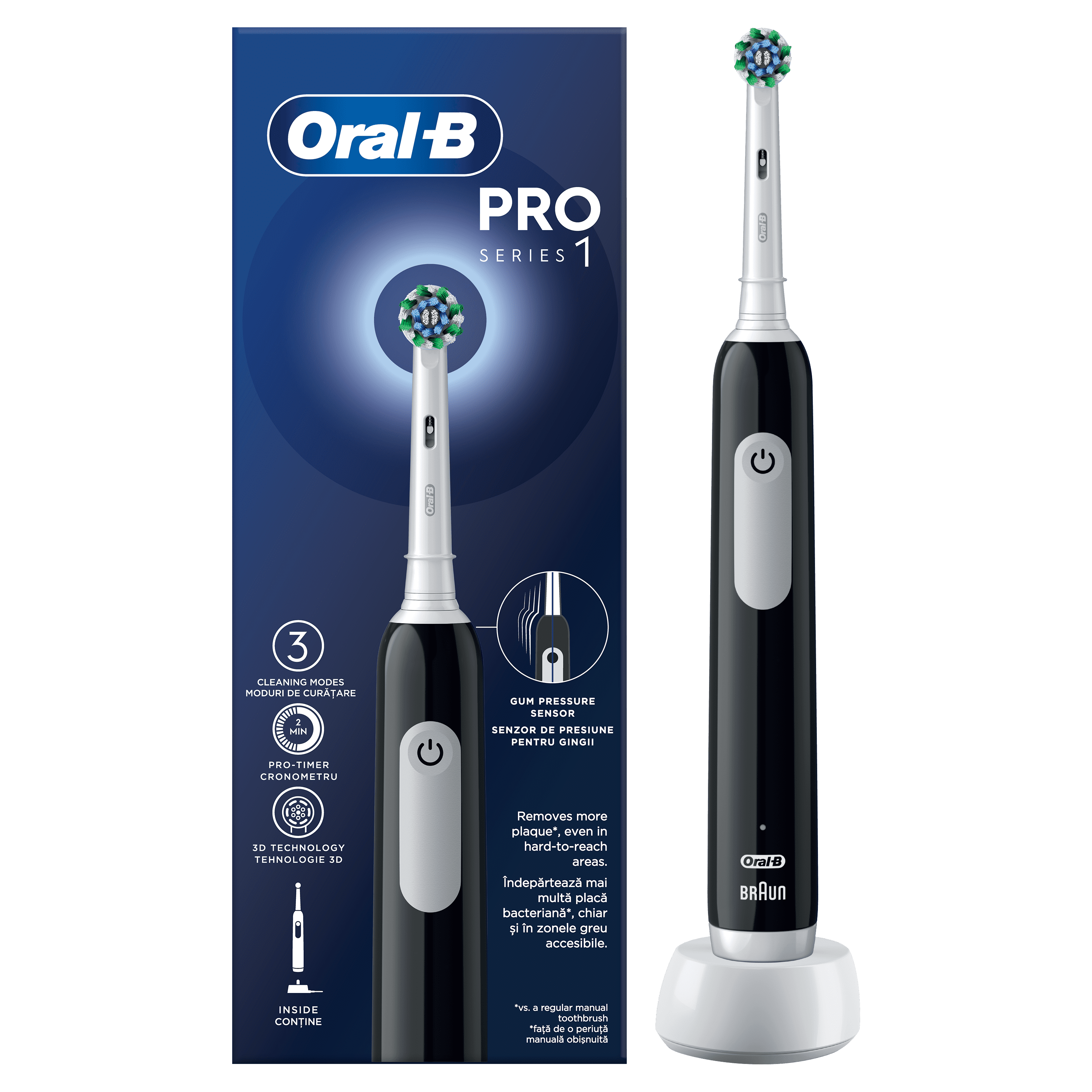 Електрическа четка Oral B Pro1 Cross act