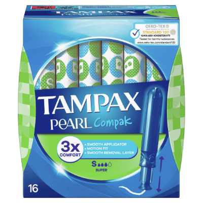 Тампони Tampax Super Pearl 16 броя