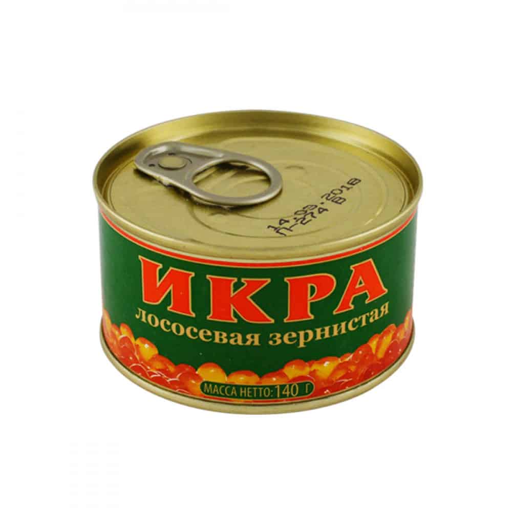 Хайвер Икра от сьомга зърнист 140гр ᐉ Бързо и лесно онлайн - BulMag