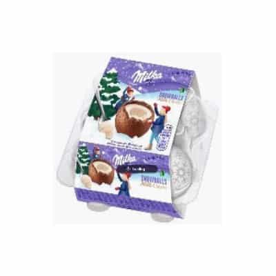 Снежни топки Milka млечен крем 112гр