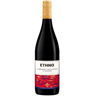 Червено вино Ethno Каб.сов. и Мавруд 750мл