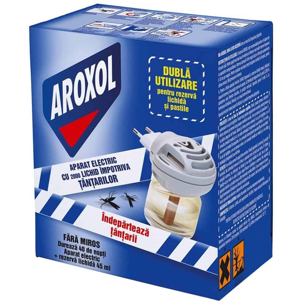 Ел.изпарит. п/в комари Aroxol + пълн. 45мл