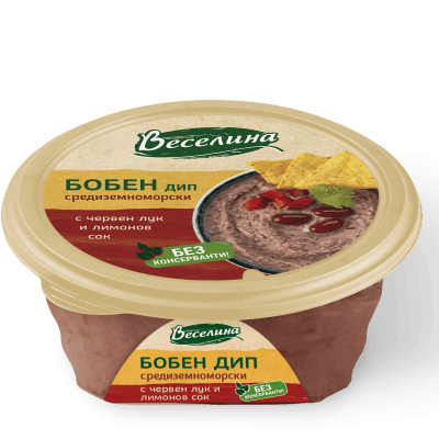Средиземноморски бобен дип Веселина 210гр