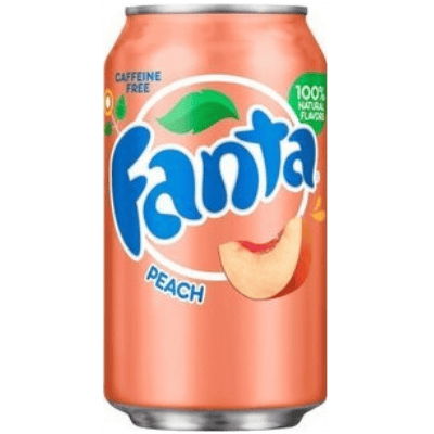 Газирана напитка Fanta праскова кен 355мл