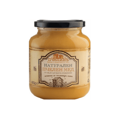 Натурален пчелен мед Пчелинъ 450 гр 