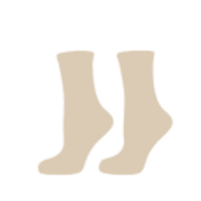 Чорапи вълна беж h.foottopia