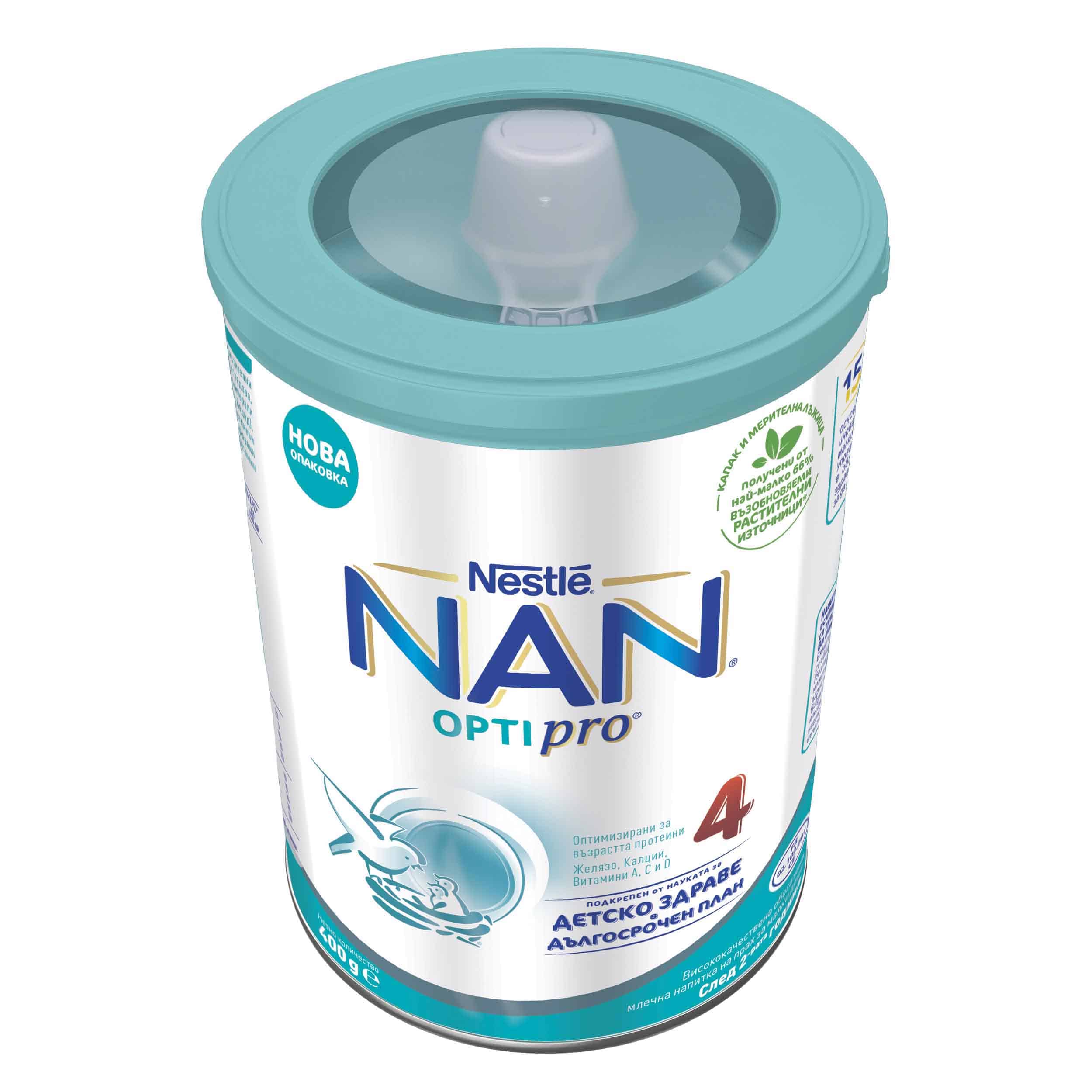 Адаптирано мляко NAN 4 400гр