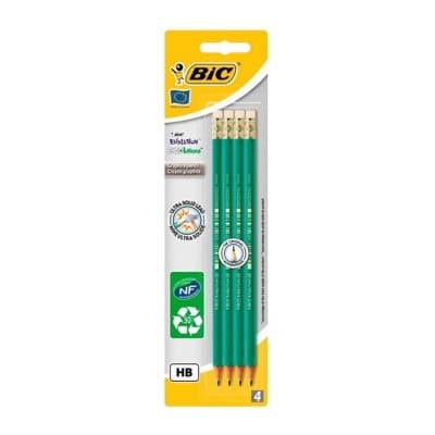 Молив с гума BIC Evolution, 4 броя