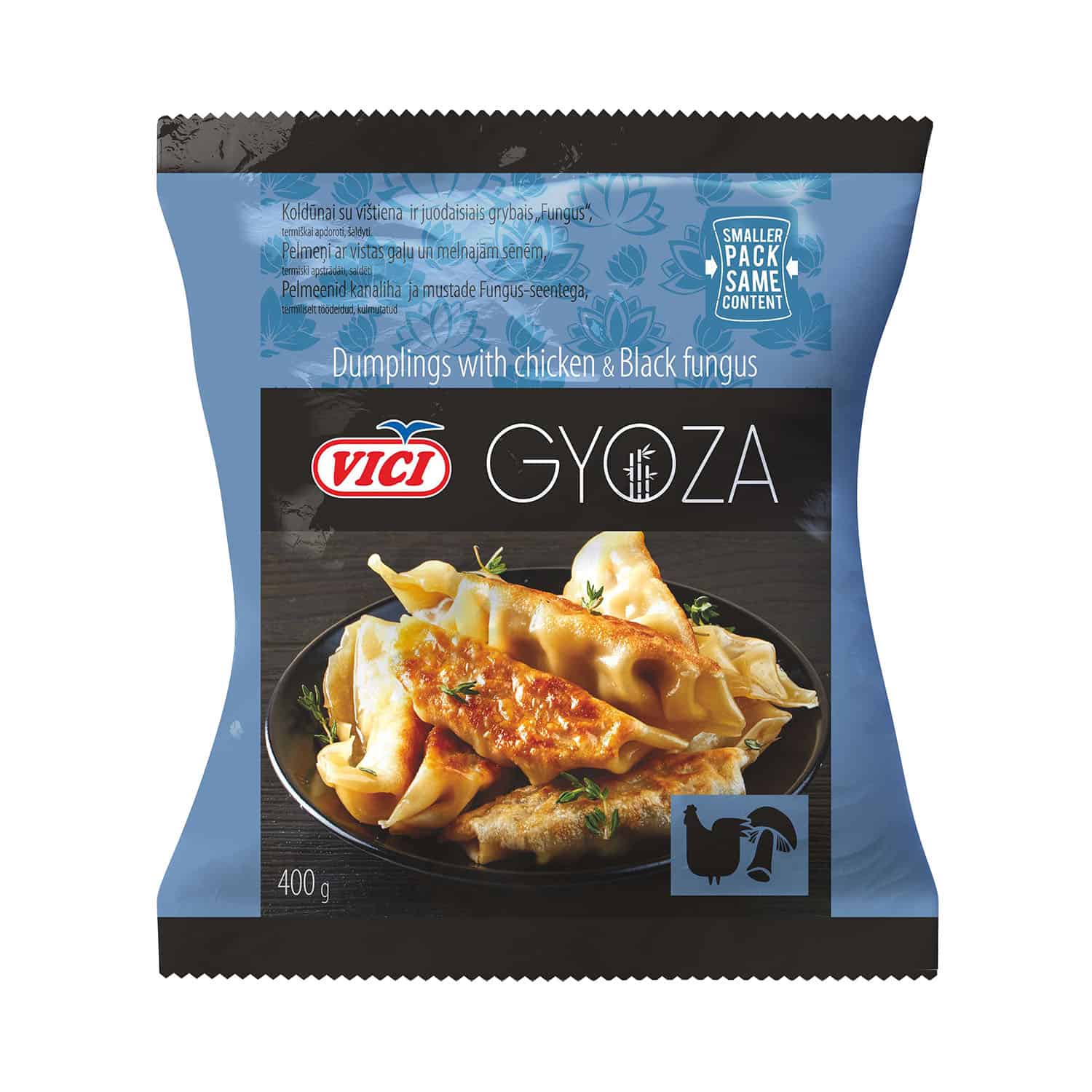 Дъмплинг с пиле и черни гъби Gyoza 400 гр