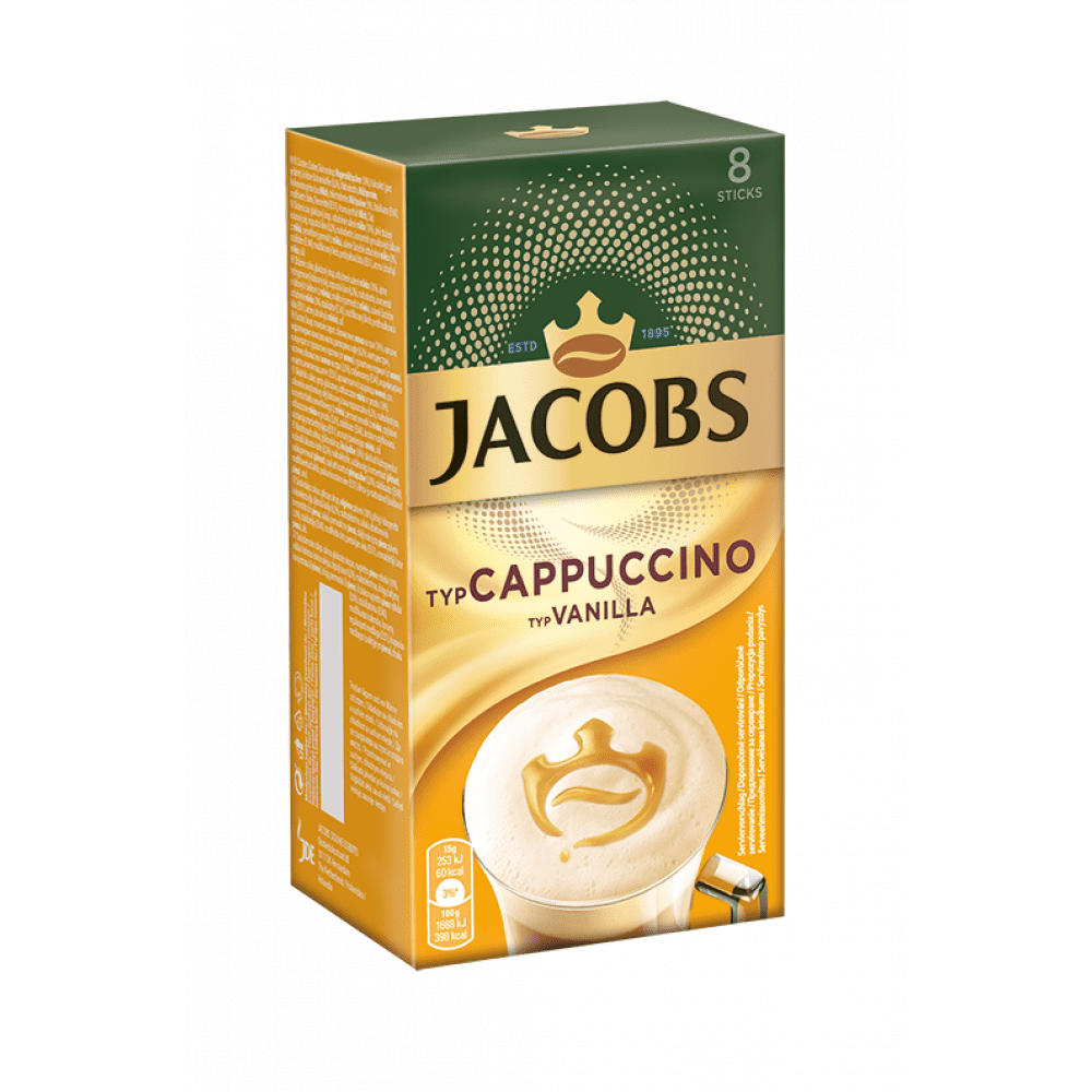 Jacobs Cappuccino Vanilla 12 гр