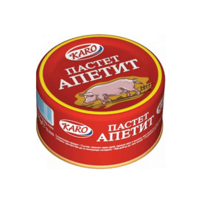 Пастет апетит свински Каро 300гр