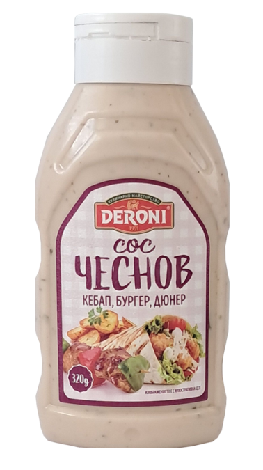 Чеснов сос Дерони 320гр