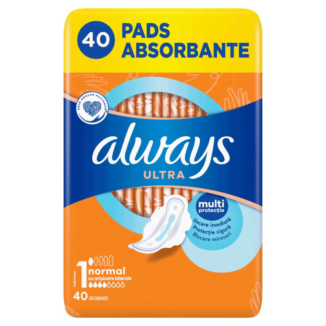 Дамски превръзки Always Ultra Normal 40бр.