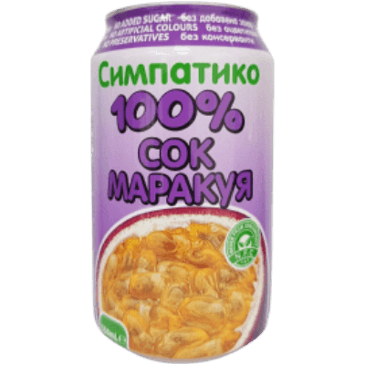 Simpatico 100%  маракуя 330мл