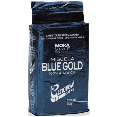 Мляно кафе La Genovese Blue Gold 250гр