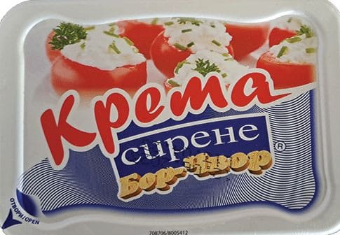 Крема сирене Бор-Чвор 100 гр