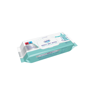 Мокри кърпи Lara Care за измив. тяло 50бр