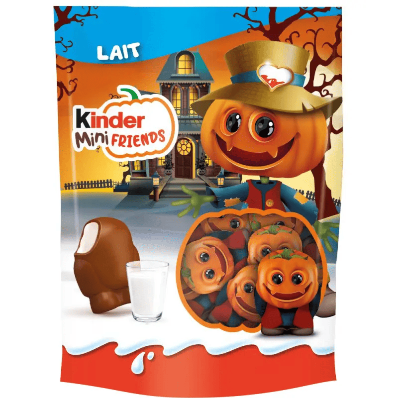 Kinder Mini млечен хелоуин 122гр млечен