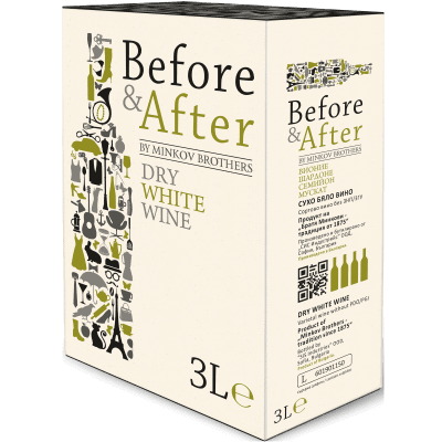 Бяло вино Before & After Бяло 3л