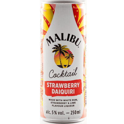Алкох.напитка Malibu strawberry 0.25л