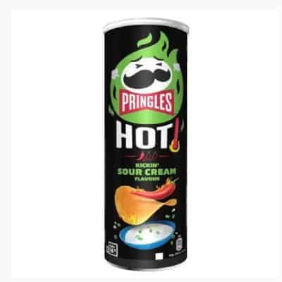 Чипс прингълс хот сметана и лук 160гр