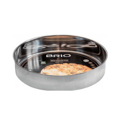Brio metallica тава дълбока ф32х7.6см