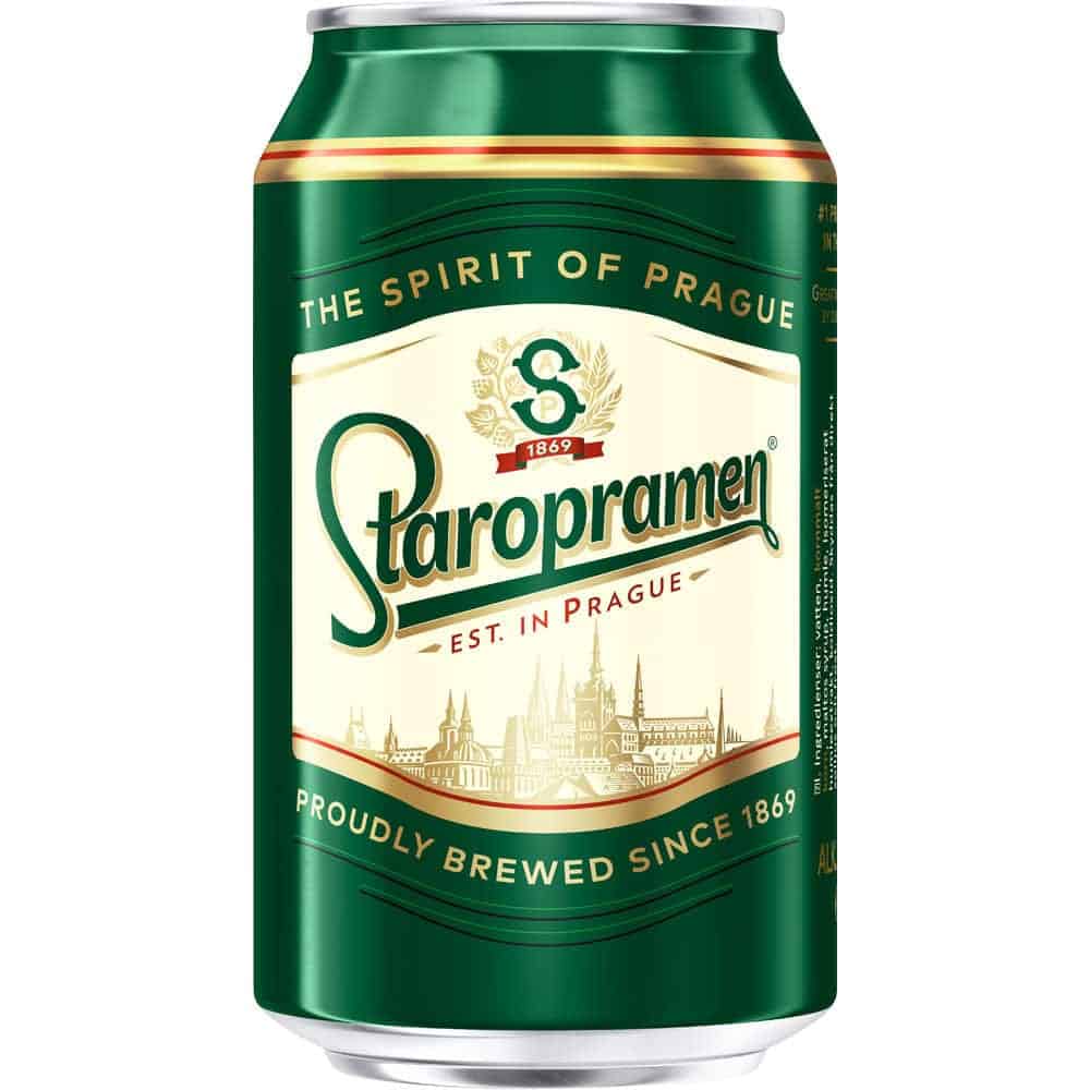 Бира Staropramen кен 0.33л