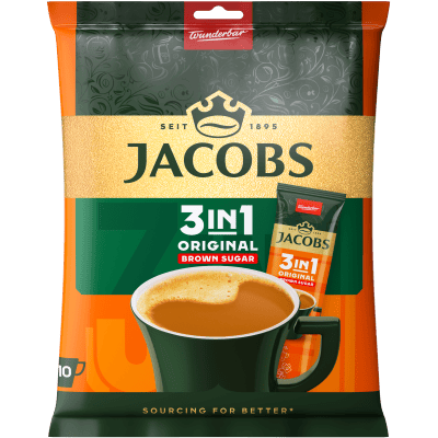 Кафе Jacobs 3в1 15.1гр разтв. 10бр