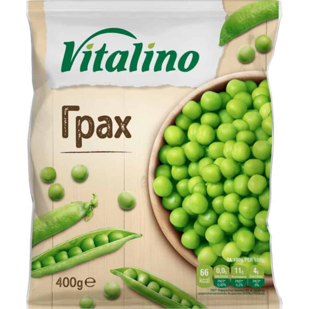 Замразен грах Vitalino 400 гр