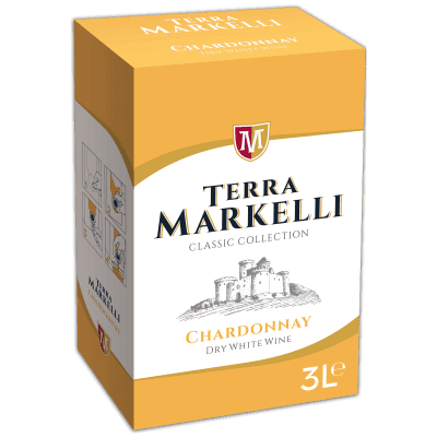 Бяло вино Шардоне Terra Markelli 3 л.