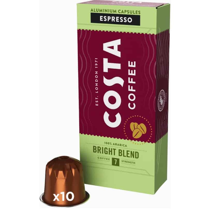 Кафе Costa Bright Blend капс 10бр