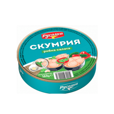 Скумрия Русалка салата с боб 160гр