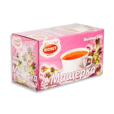 Билков чай Биосет с мащерка 20 бр