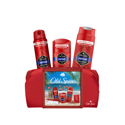 К-т Old Spice Capt.душ+стик+део+несесер