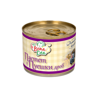 Пастет пуешки Bona Dea 200гр