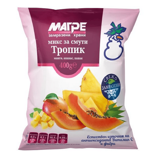 Замр. микс от тропич. плод., Магре 400гр