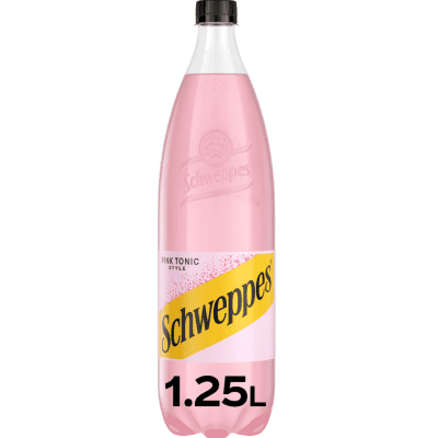Розов тоник Schweppes 1,25л